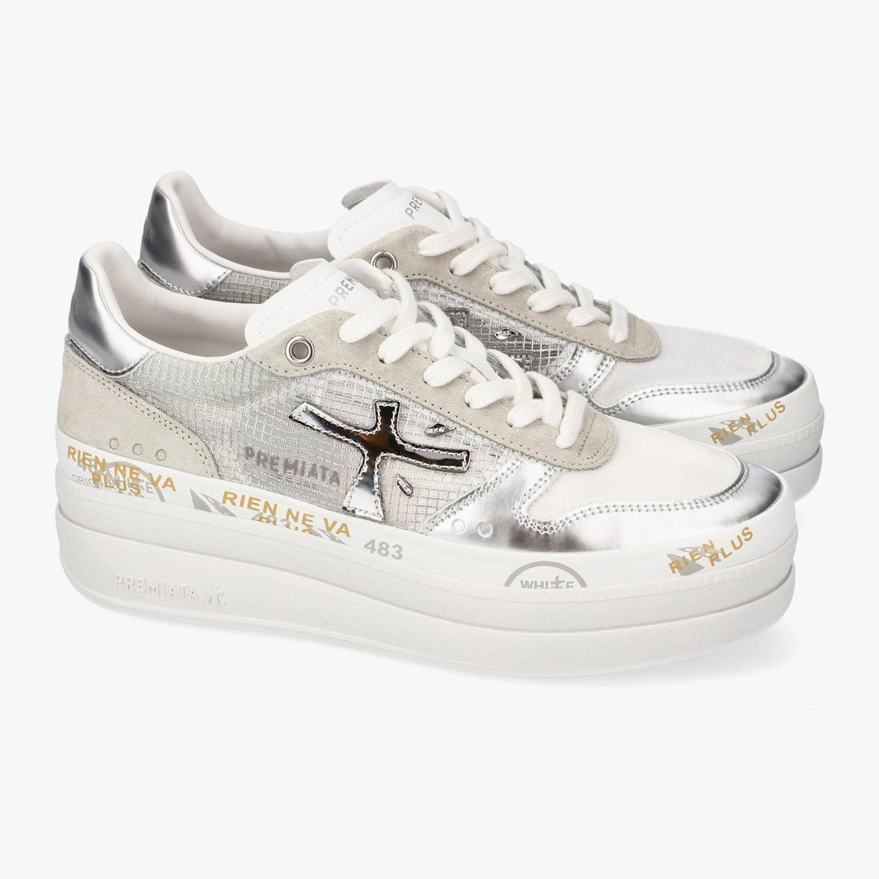 Premiata Gri Micol 7446 Kadın Sneaker