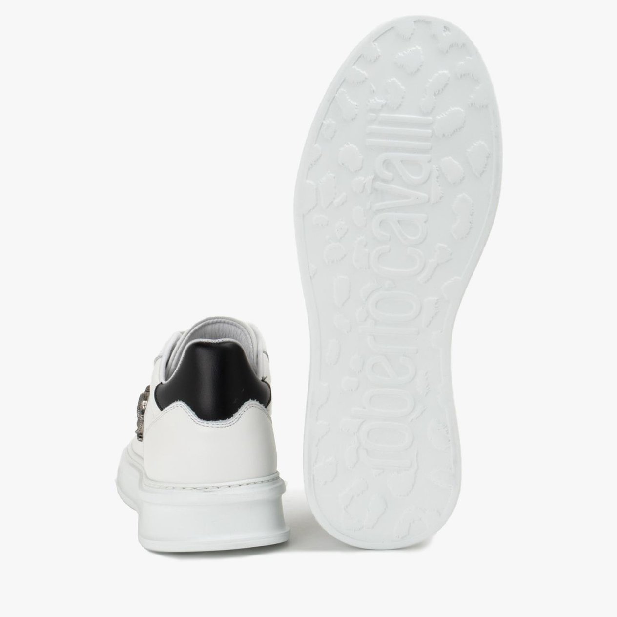 ROBERTO CAVALLI BEYAZ DERİ ERKEK SNEAKER