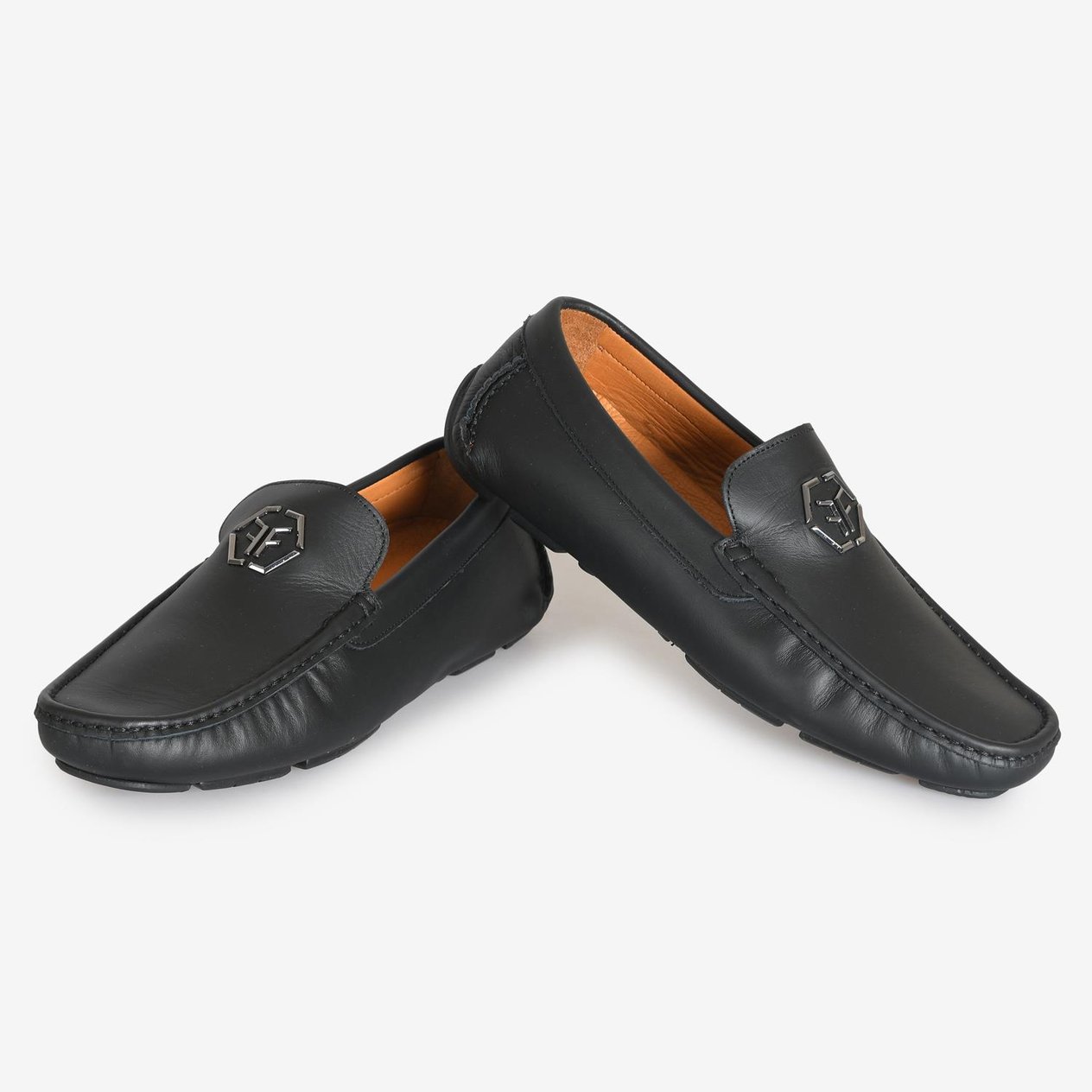 Siyah Deri Erkek Loafer