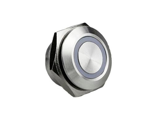 16MM ULTRA KISA METAL BUTONLAR 24V/ADC