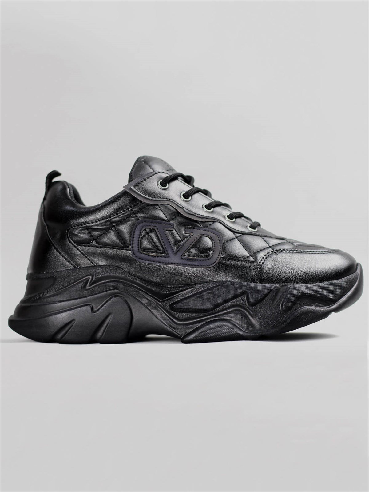 Beety 122.X33 Kadın Yüksek Taban Sneaker Siyah