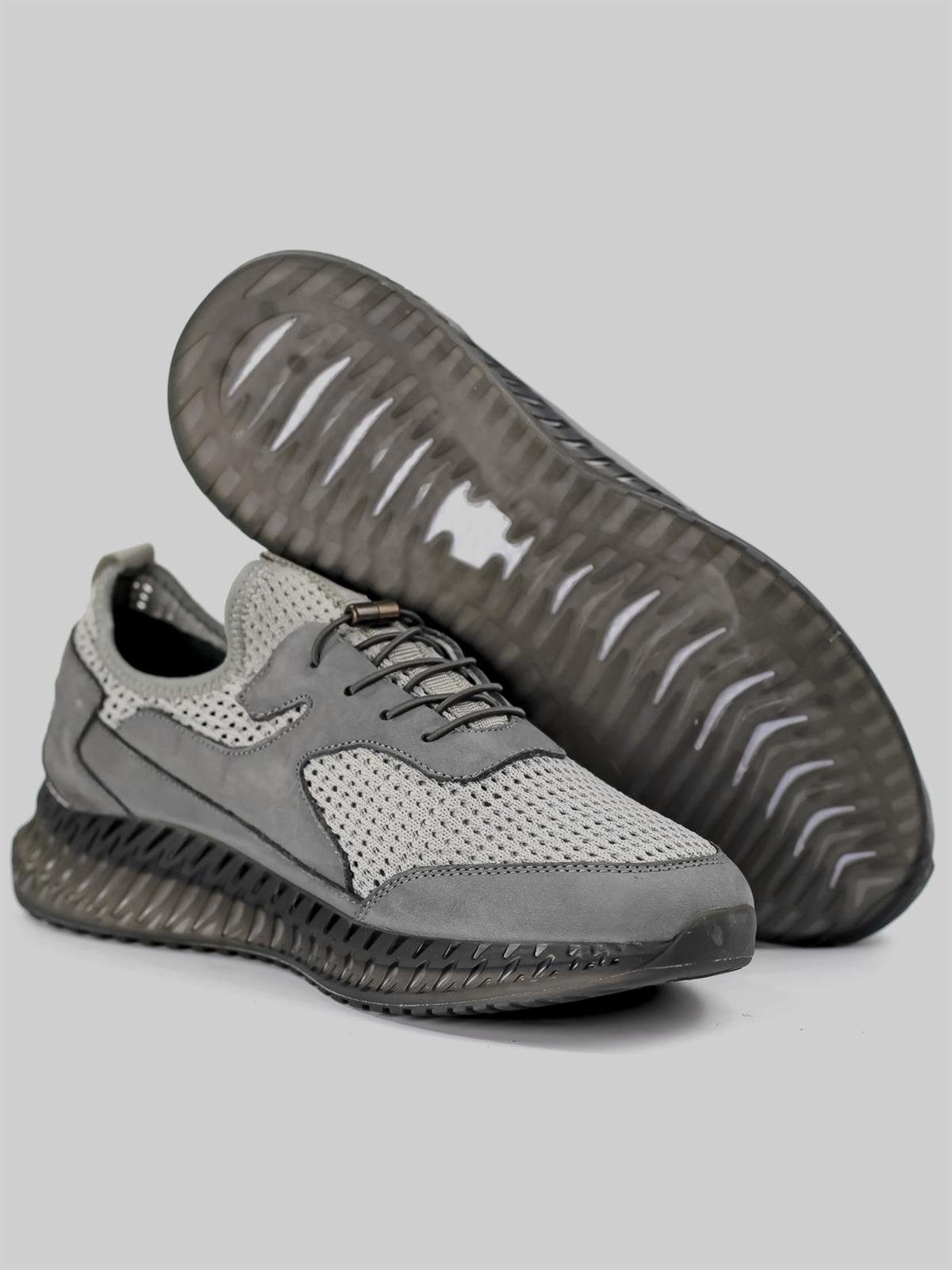 Serdar Yeşil Carus Erkek Hakiki Deri Air Taban Sneaker