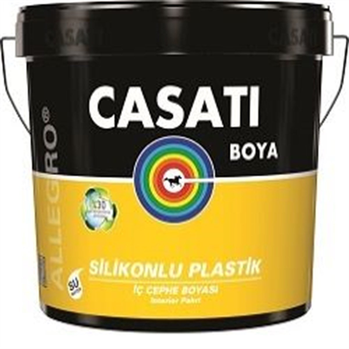Casati Allegro Silikonlu Plastik İç Cephe Boyası C150 Şampanya 3,5 Kg
