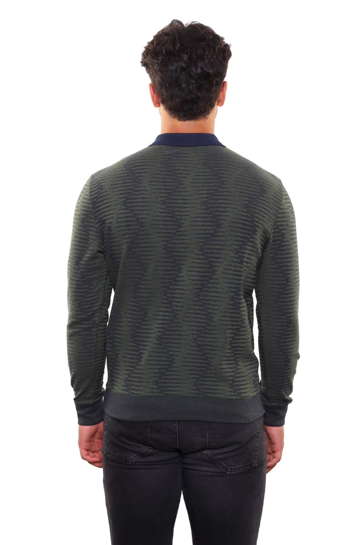 Polo Yaka Sweatshirt 