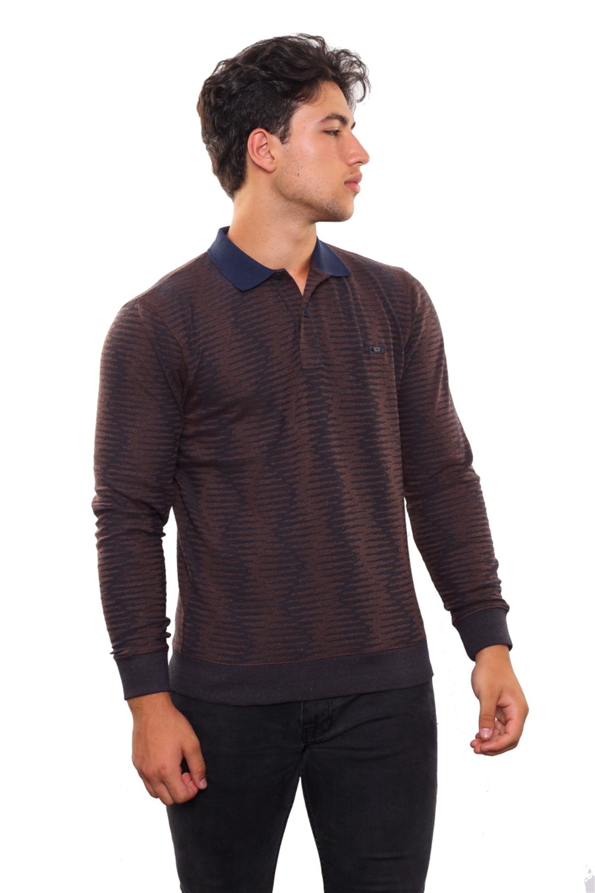 Polo Yaka Sweatshirt 