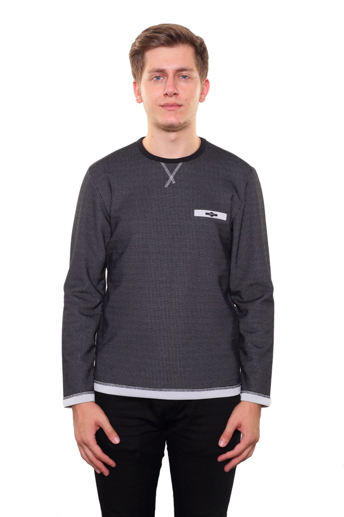 Yuvarlak Yaka Sweatshirt 