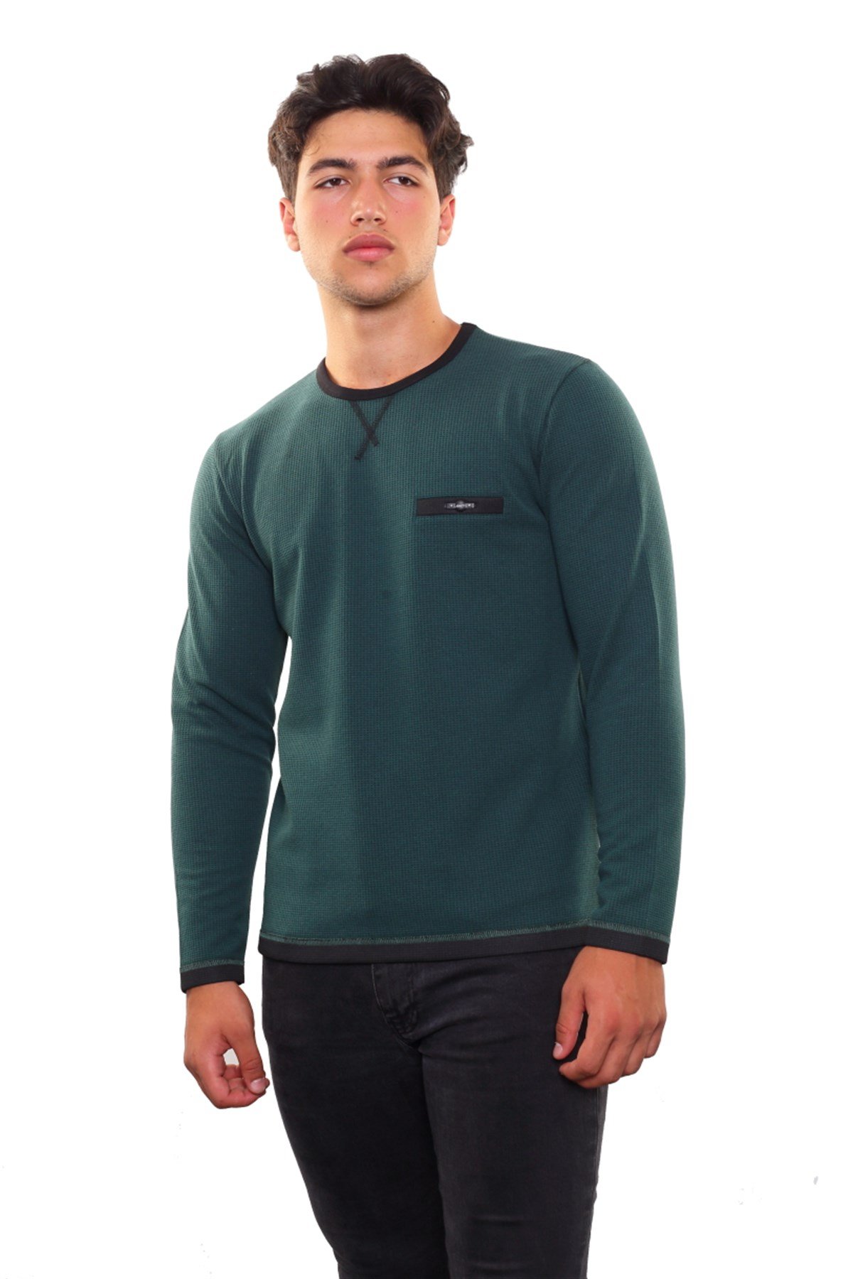 Yuvarlak Yaka Sweatshirt 