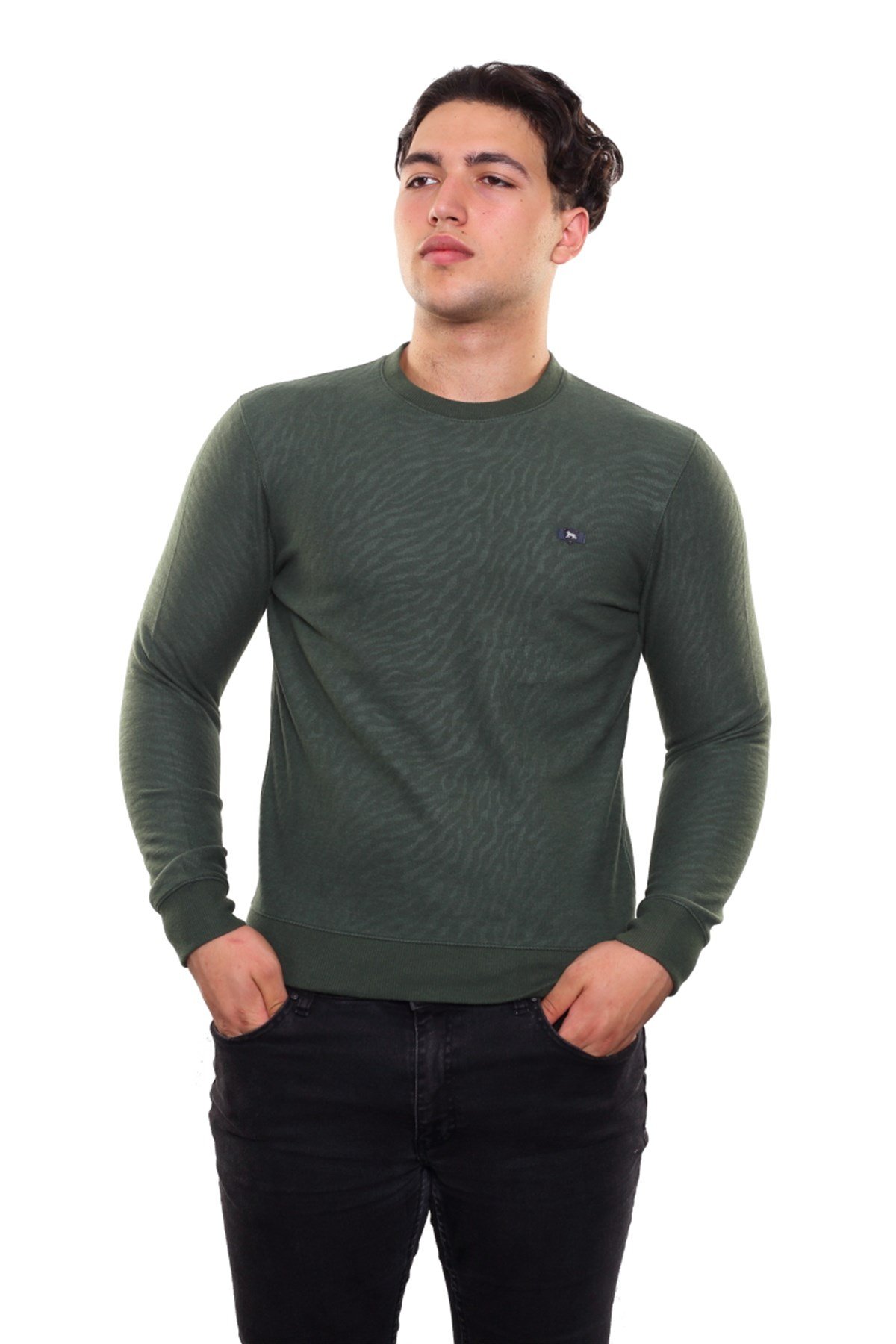 Yuvarlak Yaka Sweatshirt 