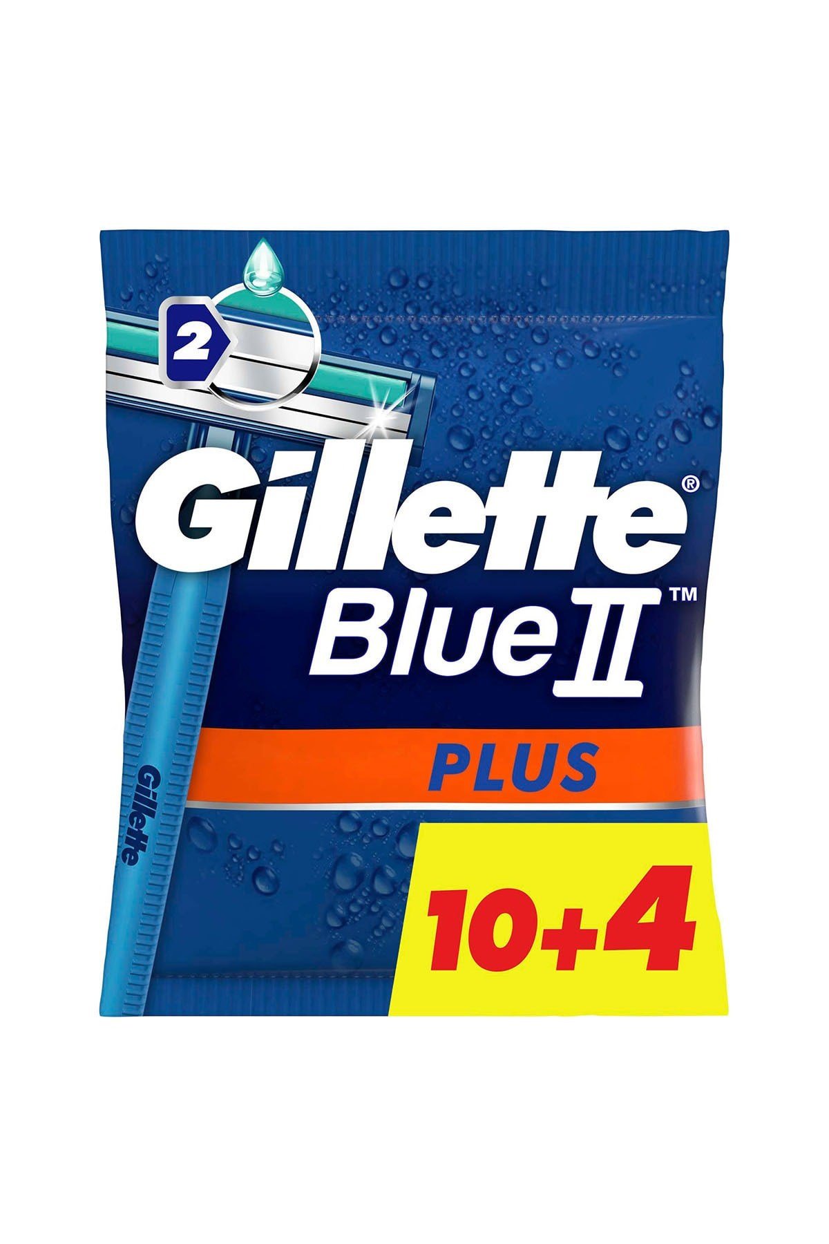 Blue2 Plus Kullan At Tıraş Bıçağı 14'lü