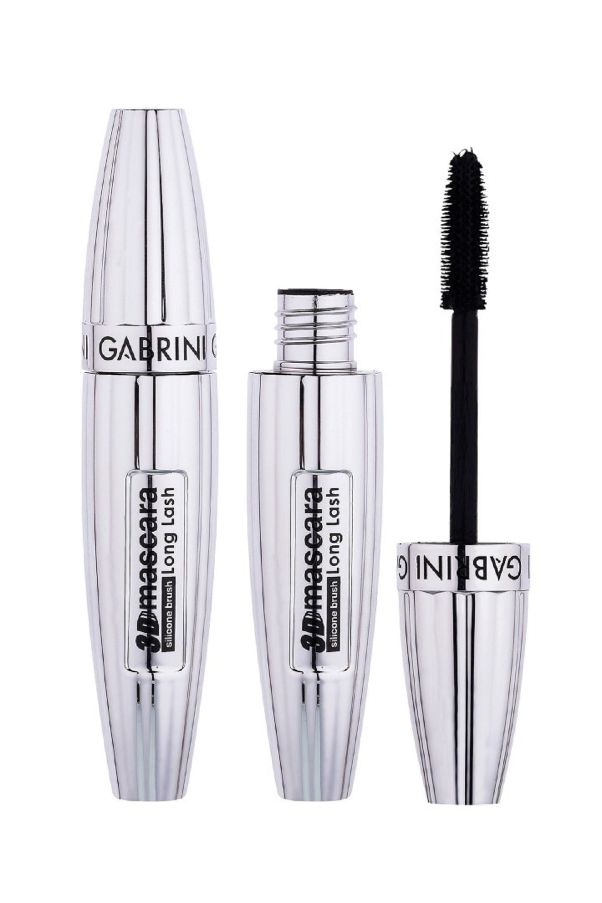 Gabrini 3d Mascara Silicone Brush Long Lash Siyah