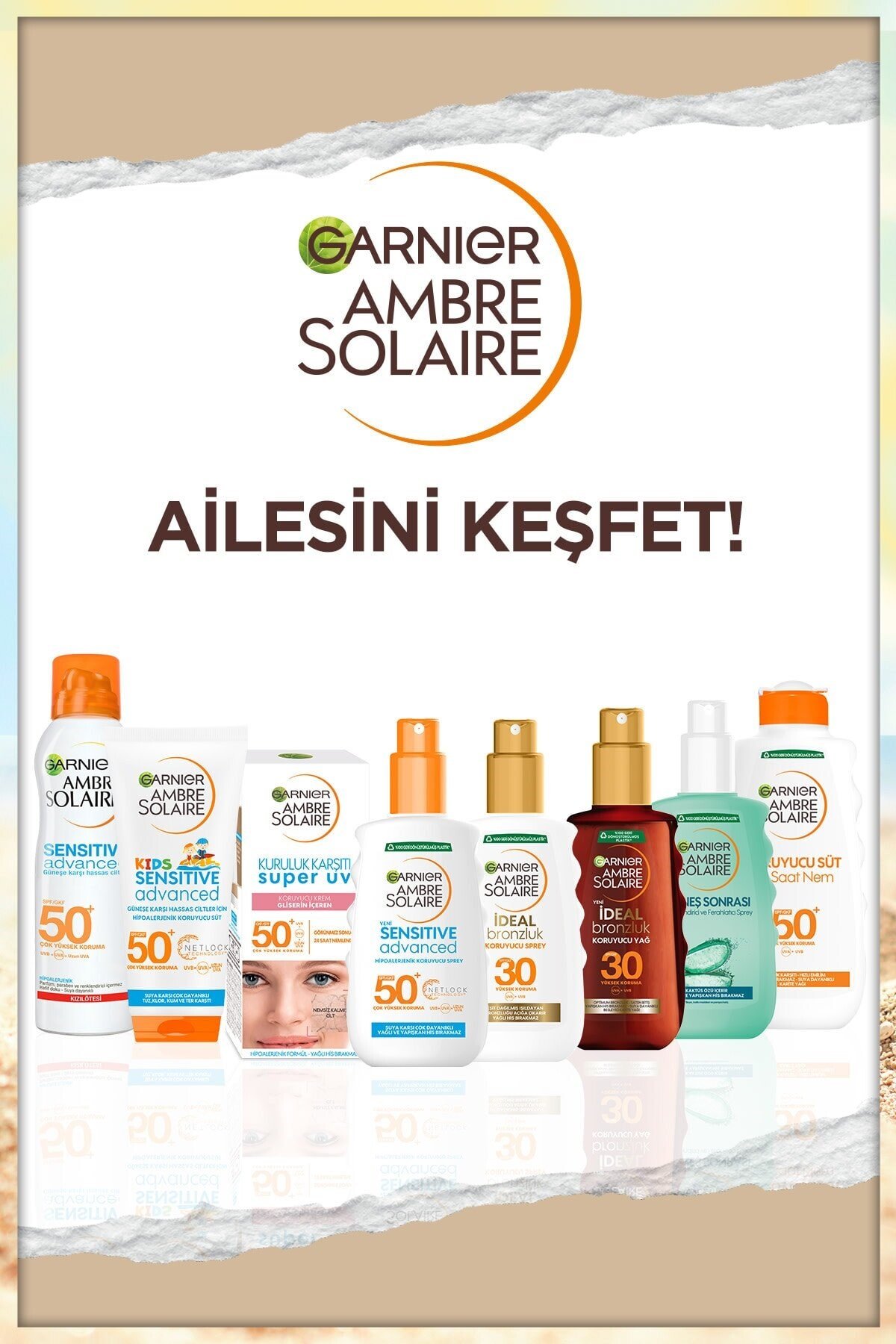 Garnier Ambre Solaire Yoğun Bronzlaştırıcı Güneş Yağı 200 ml