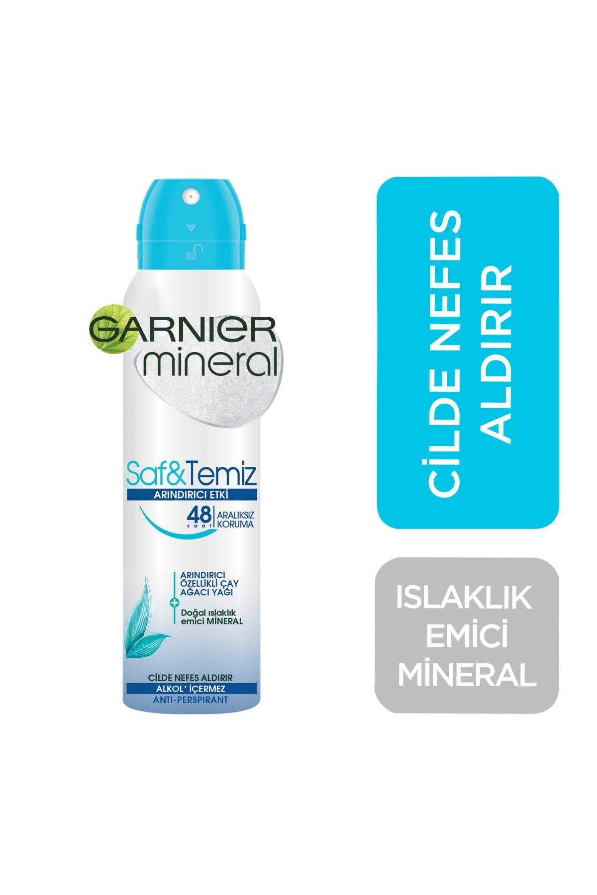 Garnier Mineral Sprey Kadın Deodorant