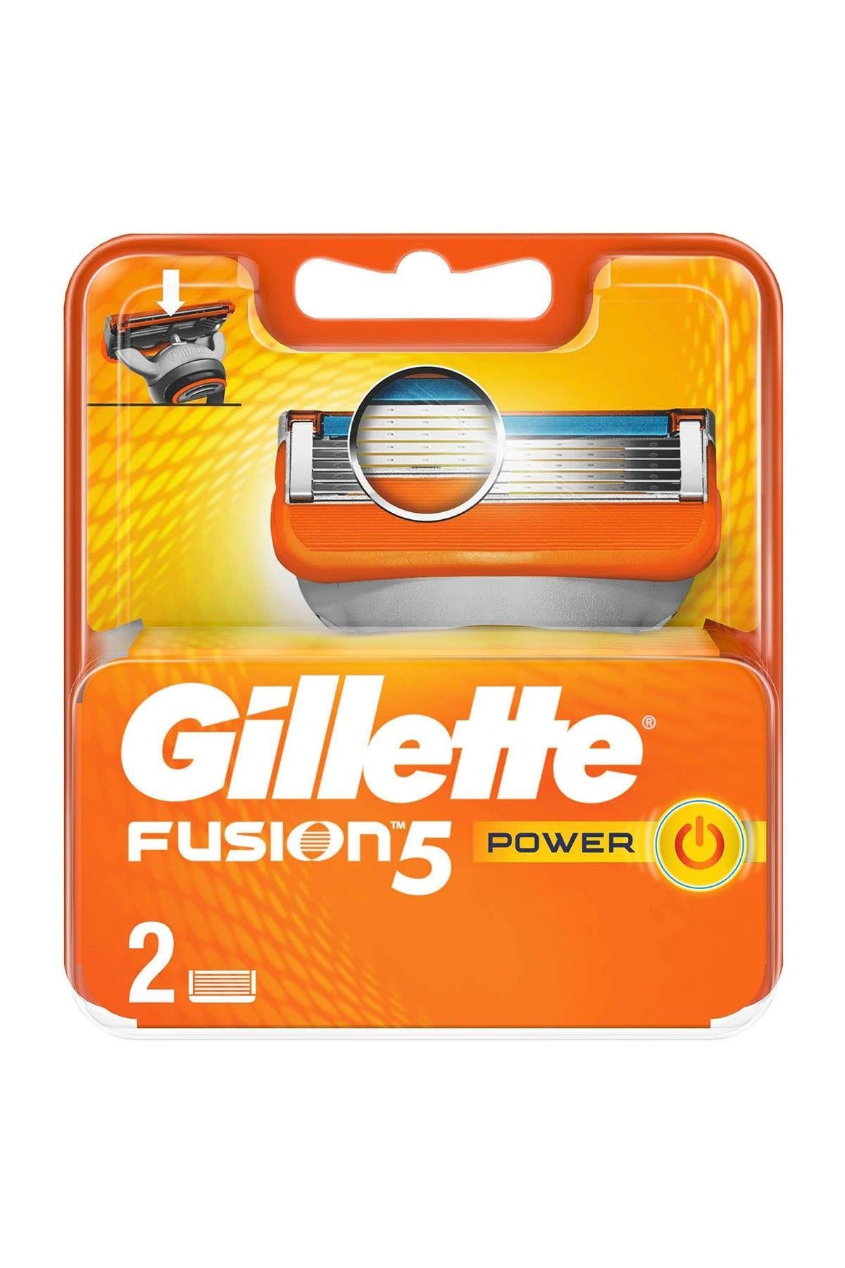 Gilette Fusion Power Yedek Tıraş Bıçağı 2'li