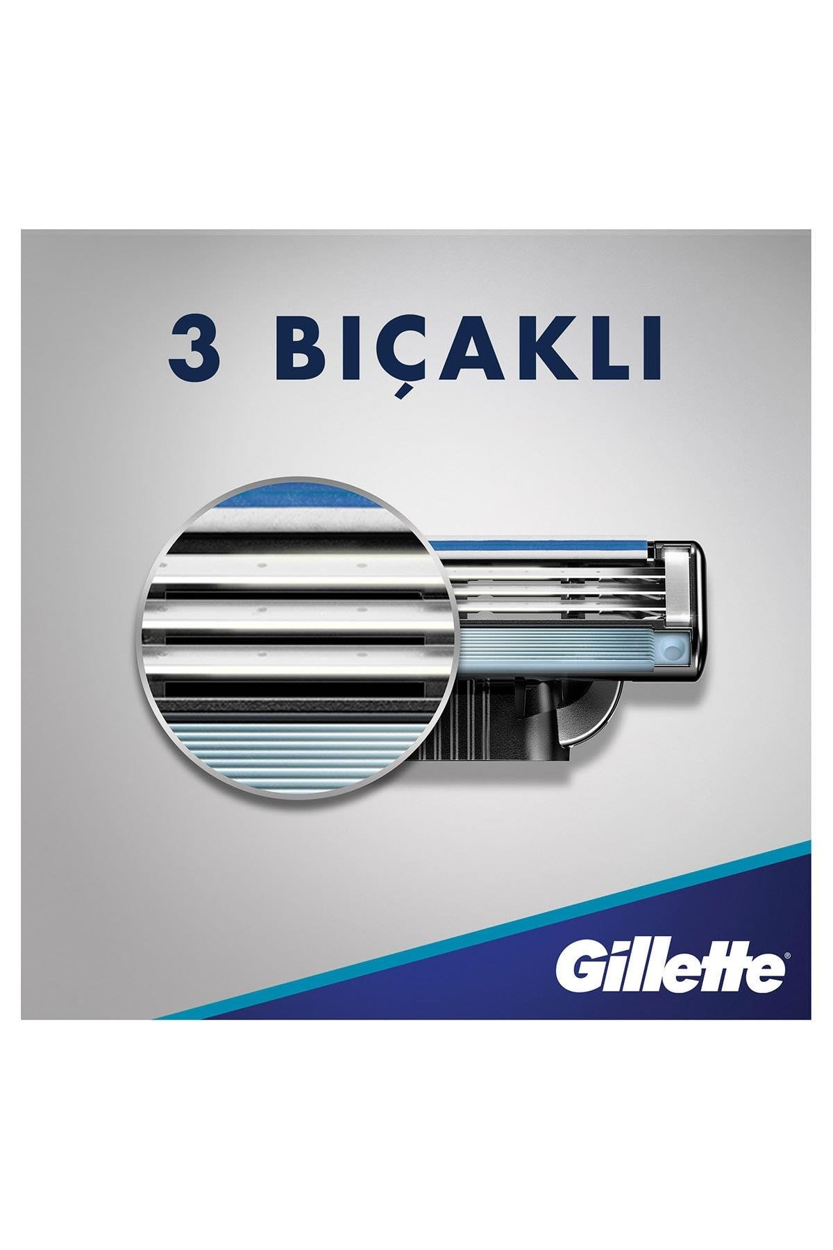 Gilette Mach 3 Start Tıraş Bıçağı 4'lü Yedek Başlık