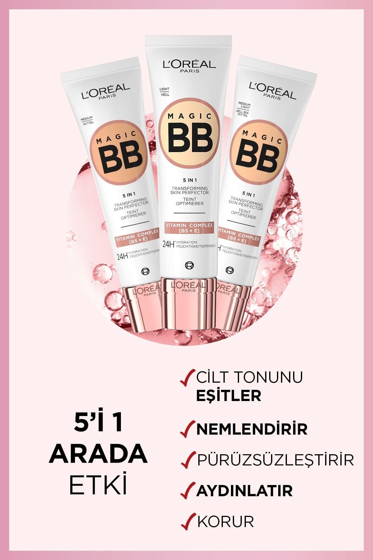 L'Oreal Paris Magic BB Renkli Nemlendirici Krem
