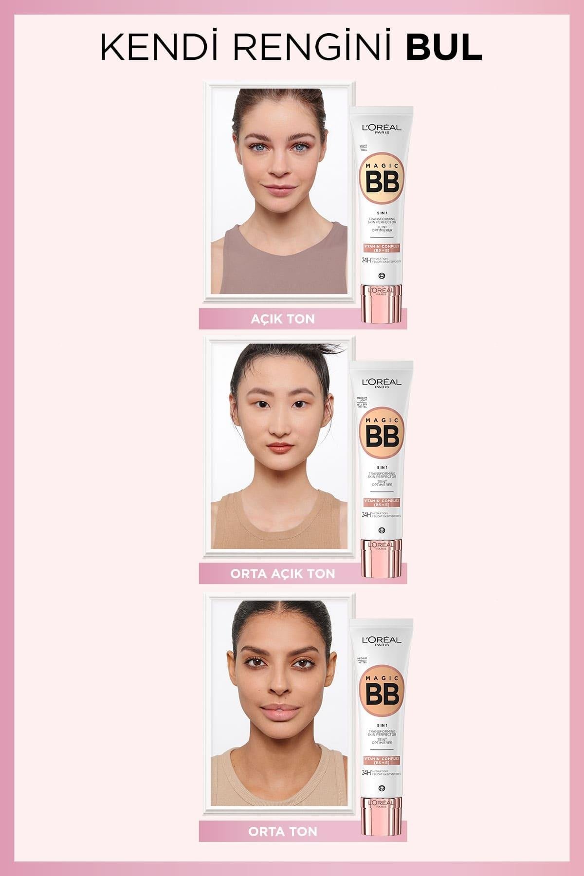 L'Oreal Paris Magic BB Renkli Nemlendirici Krem