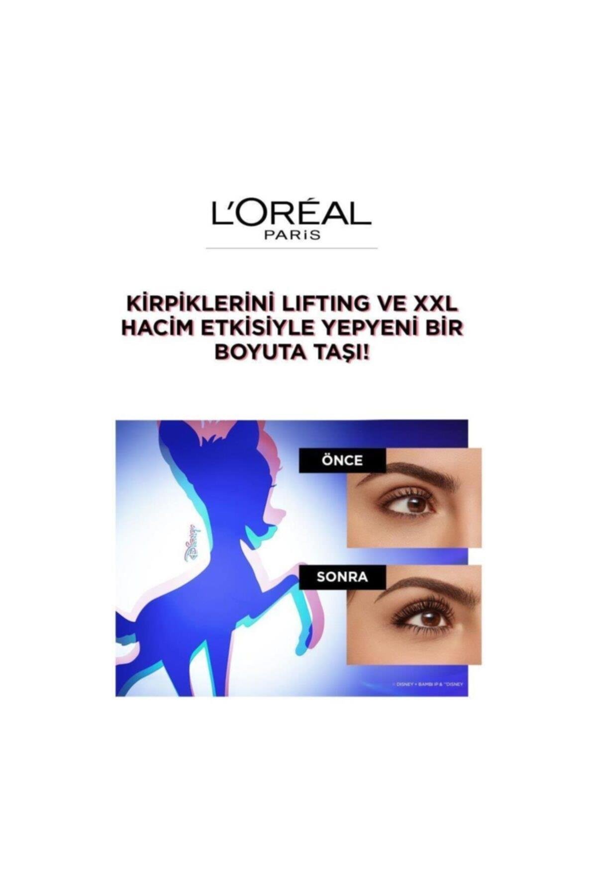 L'Oreal Paris Siyah Bambi Eye Oversized Ceylan Göz Etkili Maskara