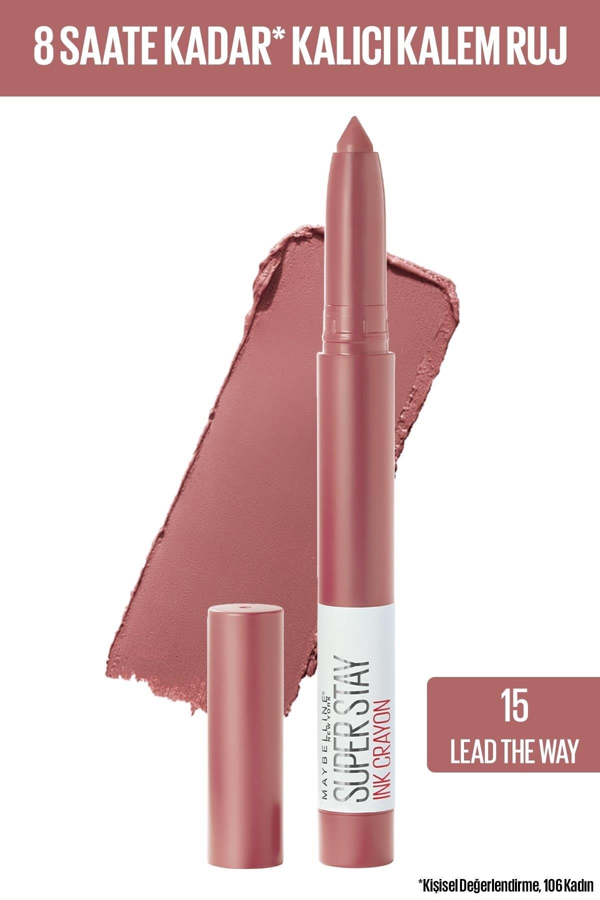 Maybelline New York Kalem Ruj - Superstay Ink Crayon