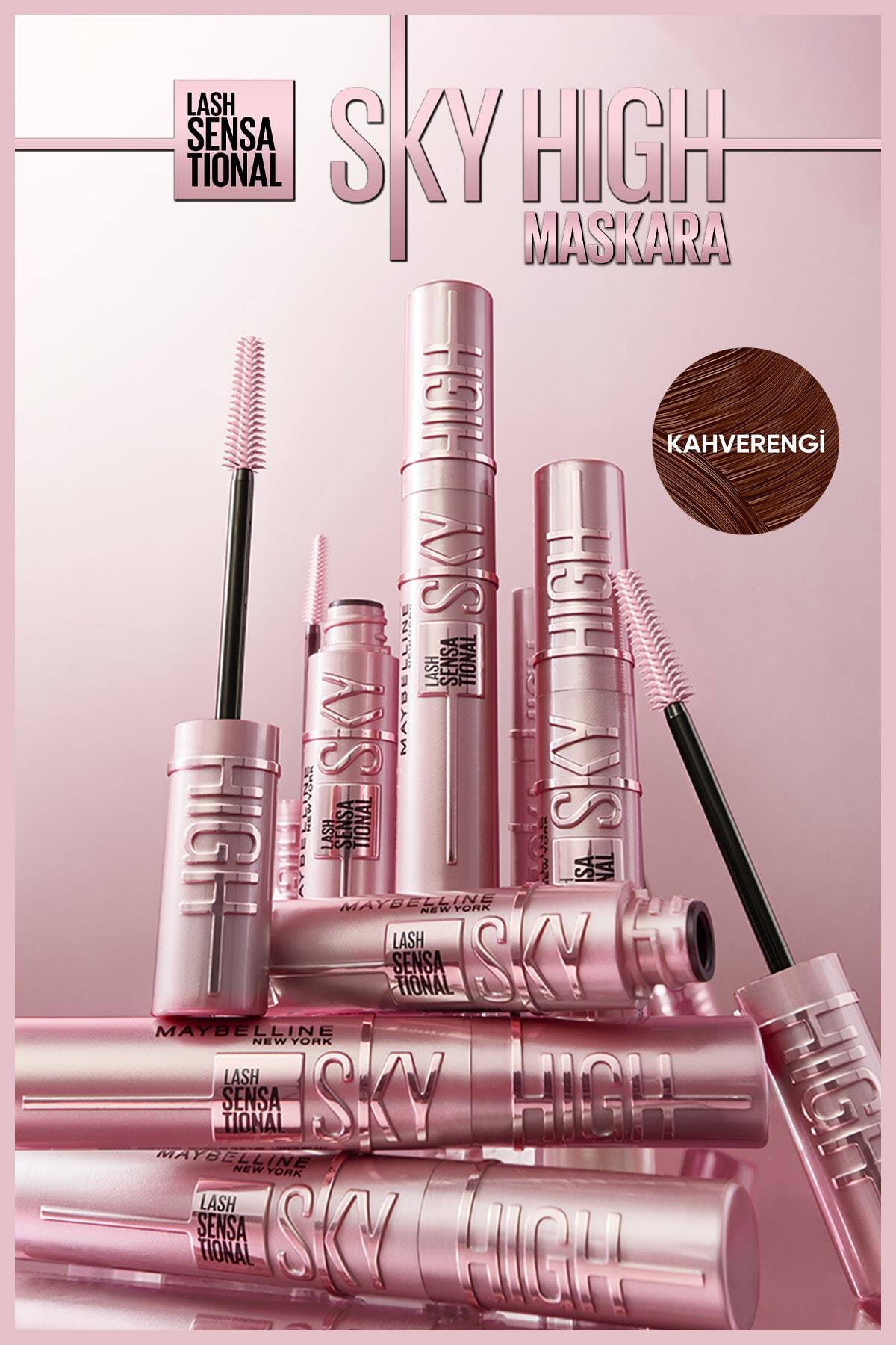 Maybelline New York Lash Sensational Sky High Kahverengi Maskara