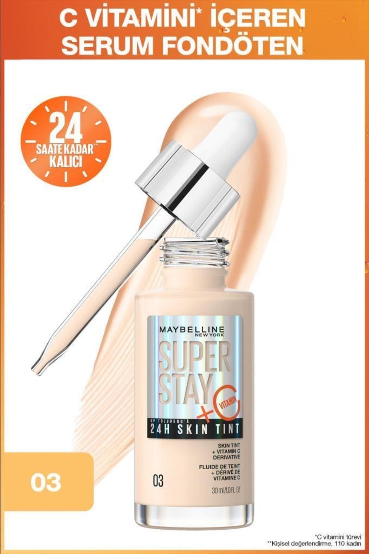 Maybelline New York Super Stay 24H Skin Tint Fondöten
