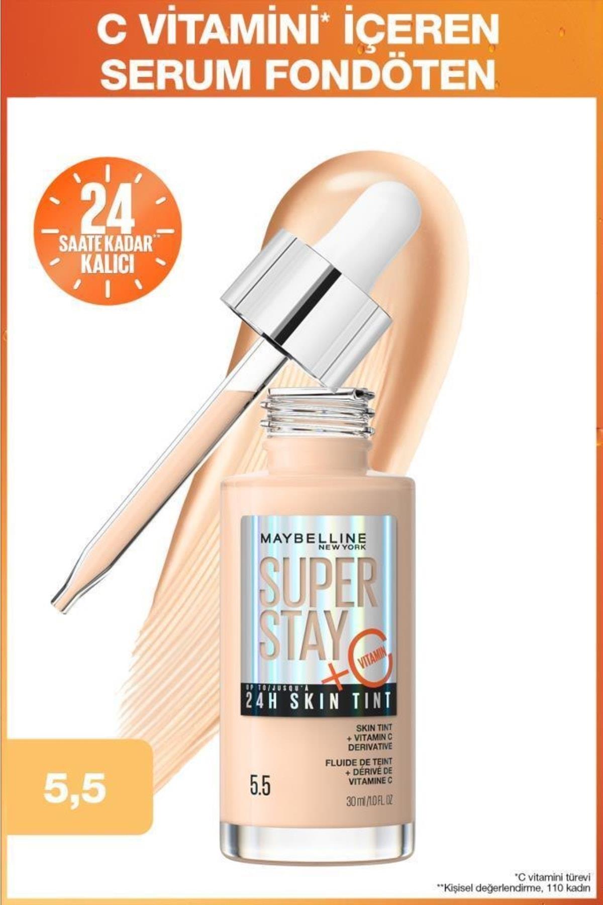 Maybelline New York Super Stay 24H Skin Tint Fondöten
