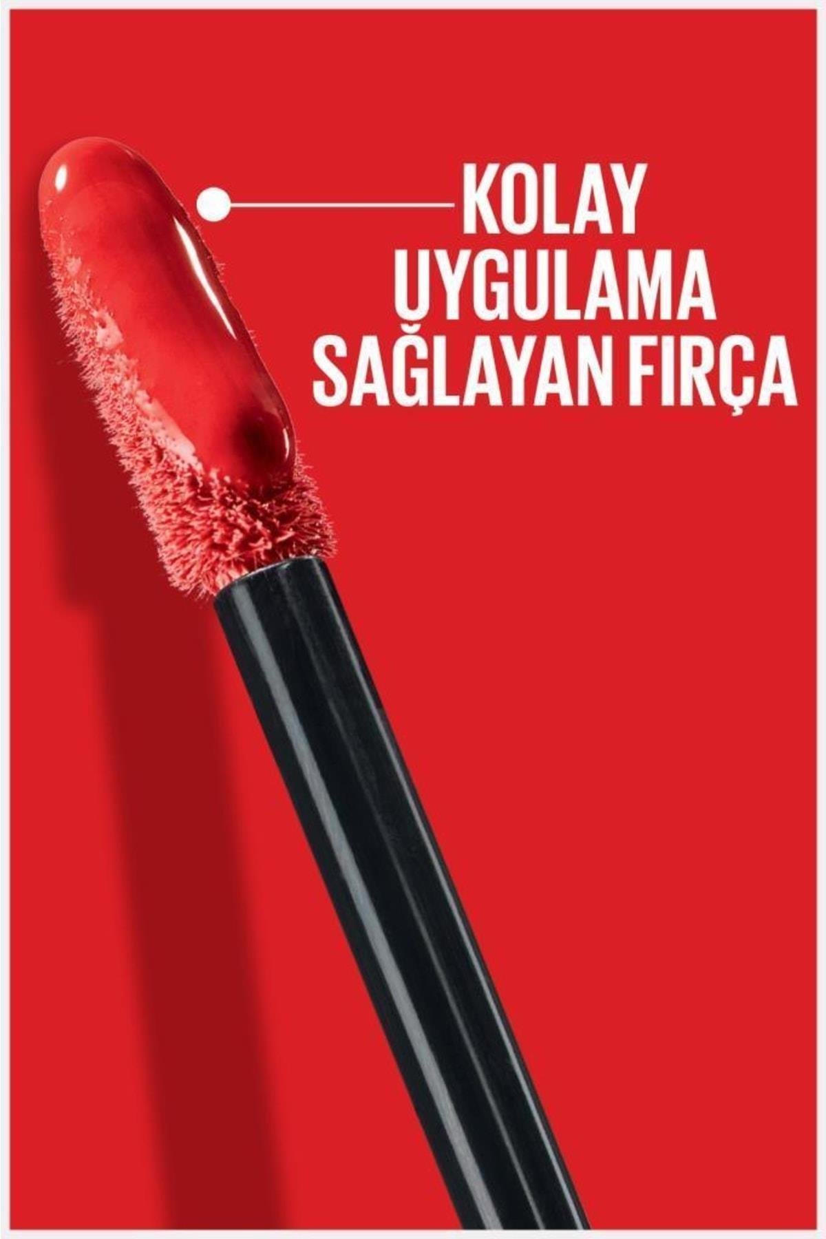 Maybelline New York Super Stay Vinyl Ink Uzun Süre Kalıcı Likit Parlak Ruj