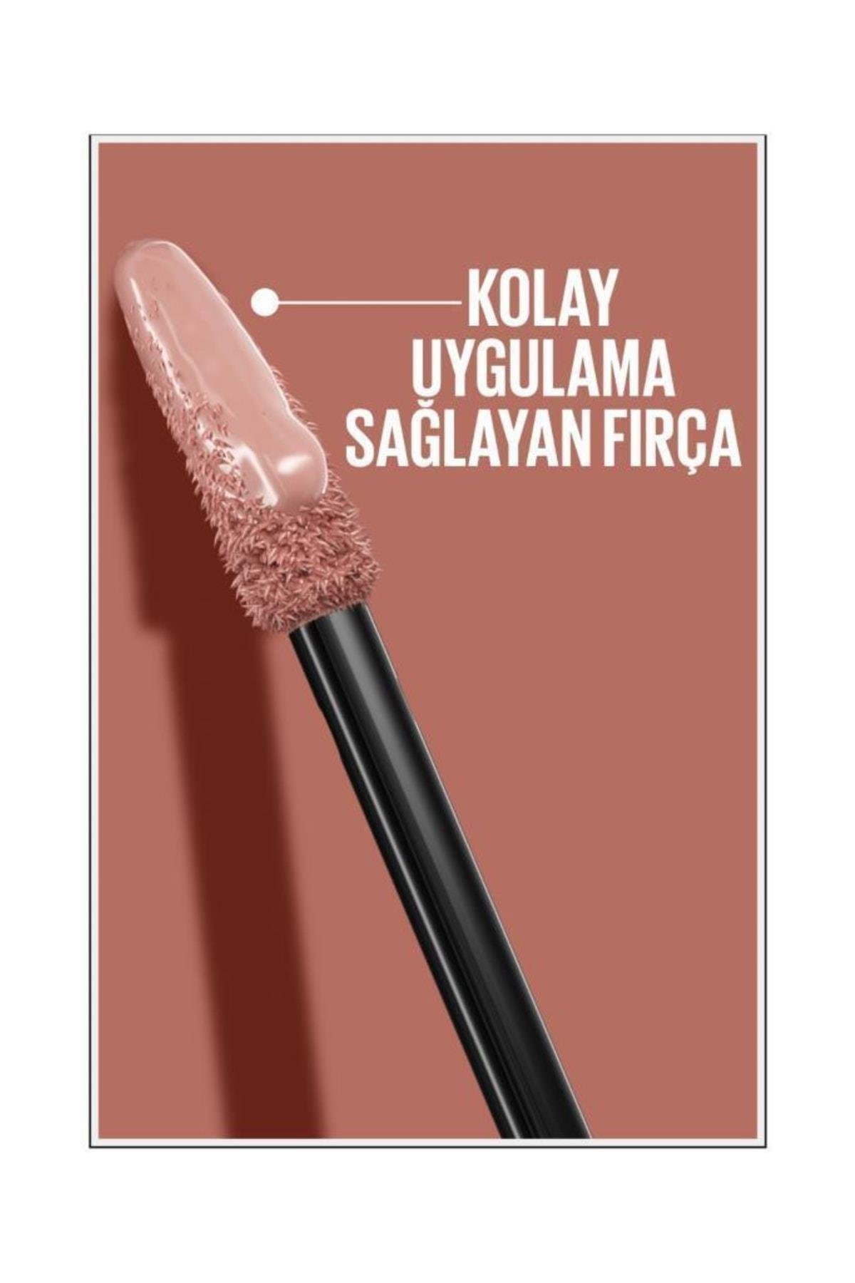Maybelline New York Super Stay Vinyl Ink Uzun Süre Kalıcı Likit Parlak Ruj