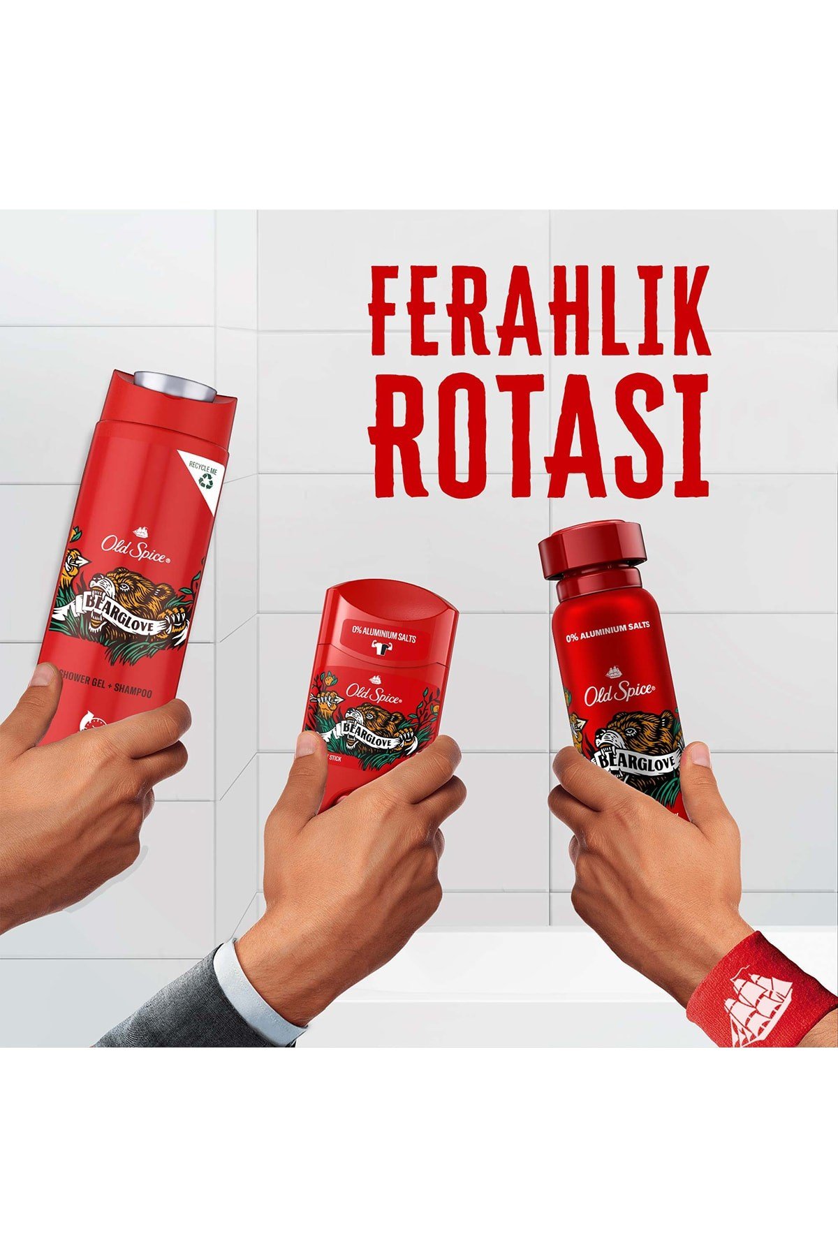 Old Spice Bearglove Stick 50ml Erkek