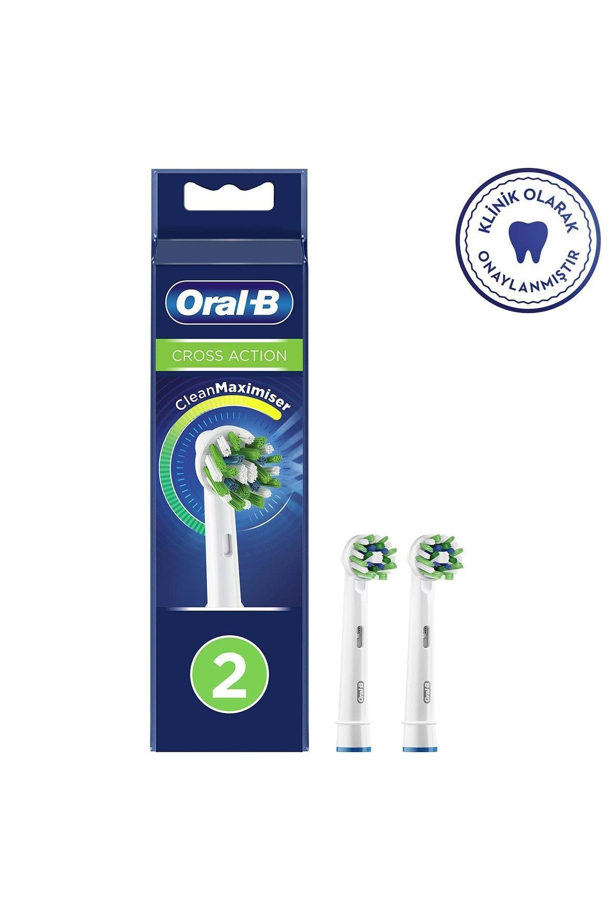 Oral-B Diş Fırçası Yedek Başlığı Cross Action 2'li
