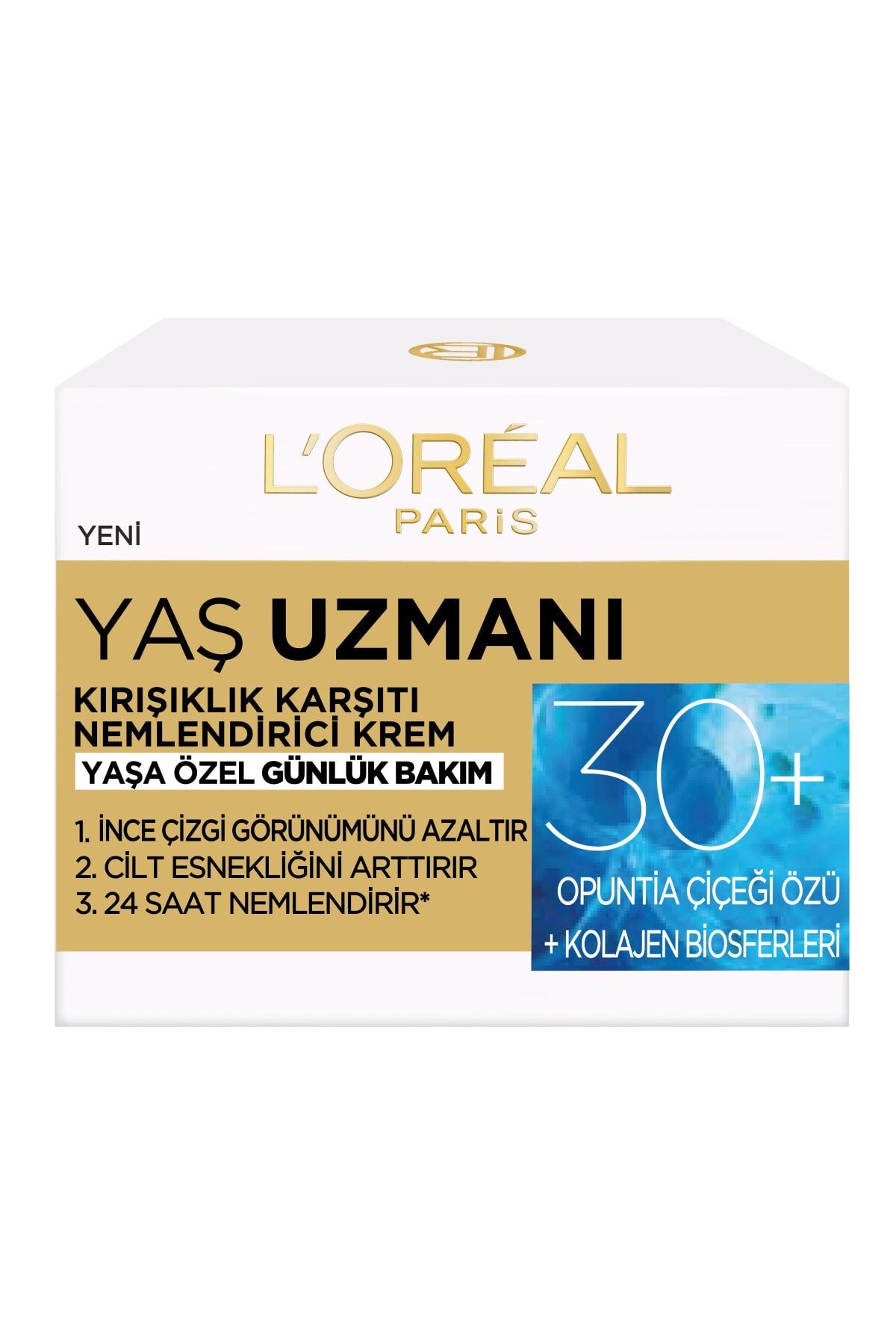 Paris Yaş Uzmanı 30+ Kırışıklık Karşıtı Nemlendirici Krem 50 Ml