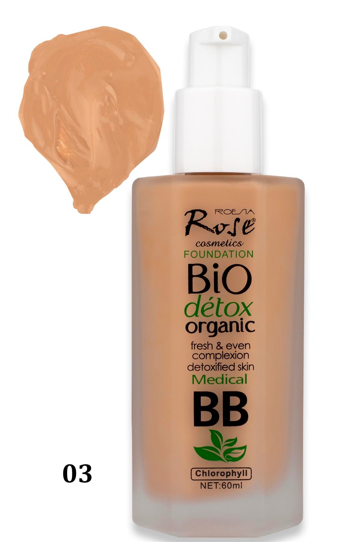 Rose Bio BB Krem Fondoten 03
