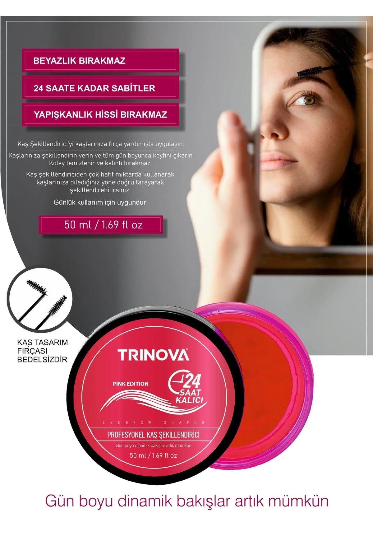 Trinova Pink Kaş Sabitleyici 50ML