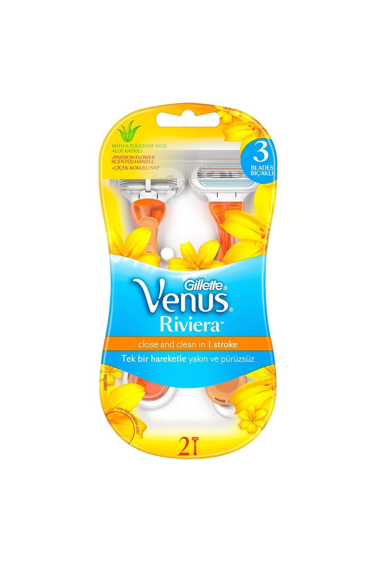 Venus Riviera Kullan At Kadın Tıraş Bıçağı 2'li