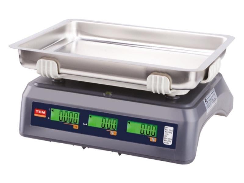 Tem BPS-30 Model 30 Kg Fiyat Hesaplamalı Terazi
