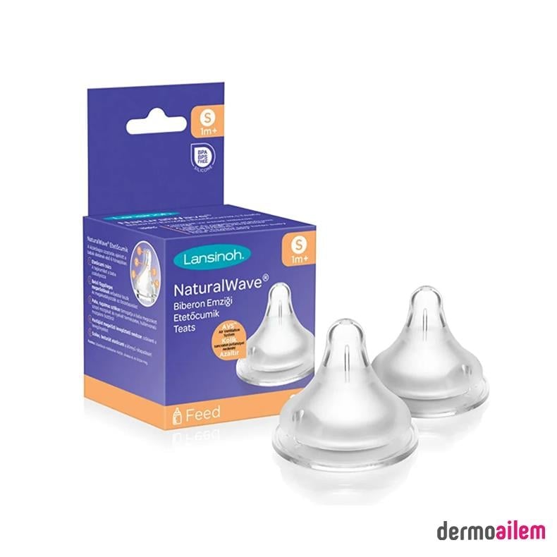 Natural Wave Biberon Emziği Yavaş Akışlı