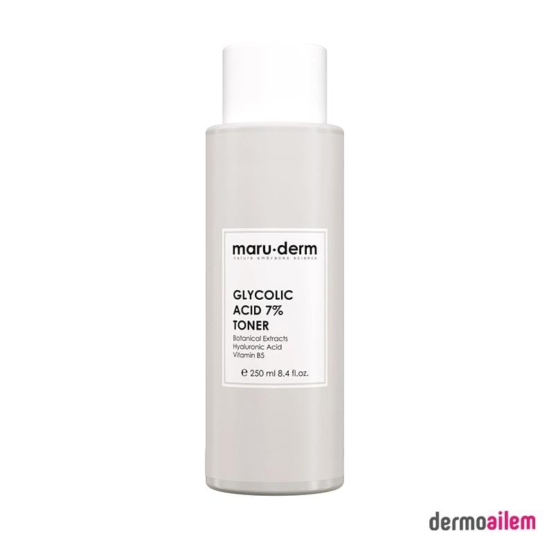 Maruderm Glikolik Asit %7 Aydınlatıcı & Leke Karşıtı Tonik 250 ml