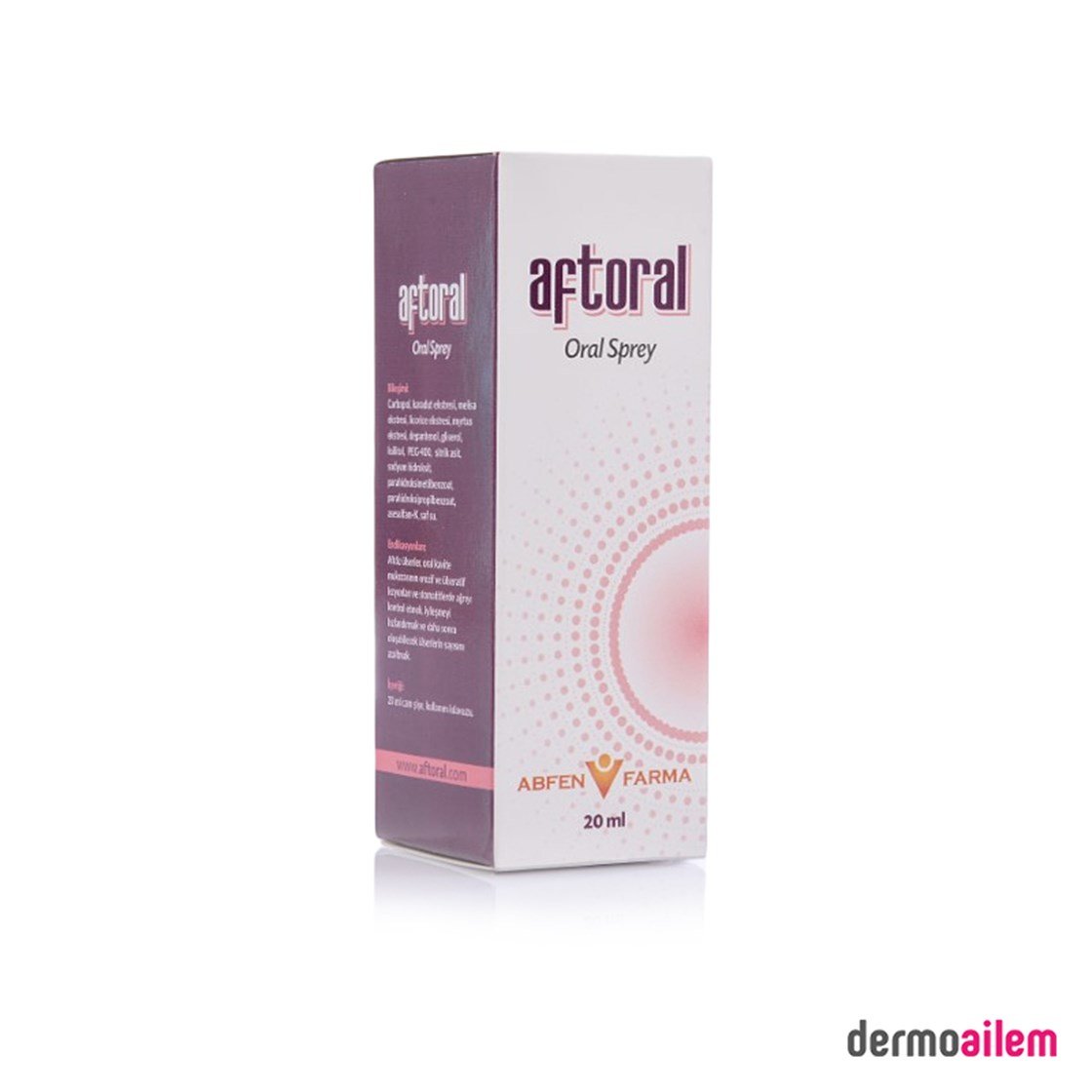 Takviye Edici GıdalarAbfenAbfen Farma Aftoral Sprey 20 ml