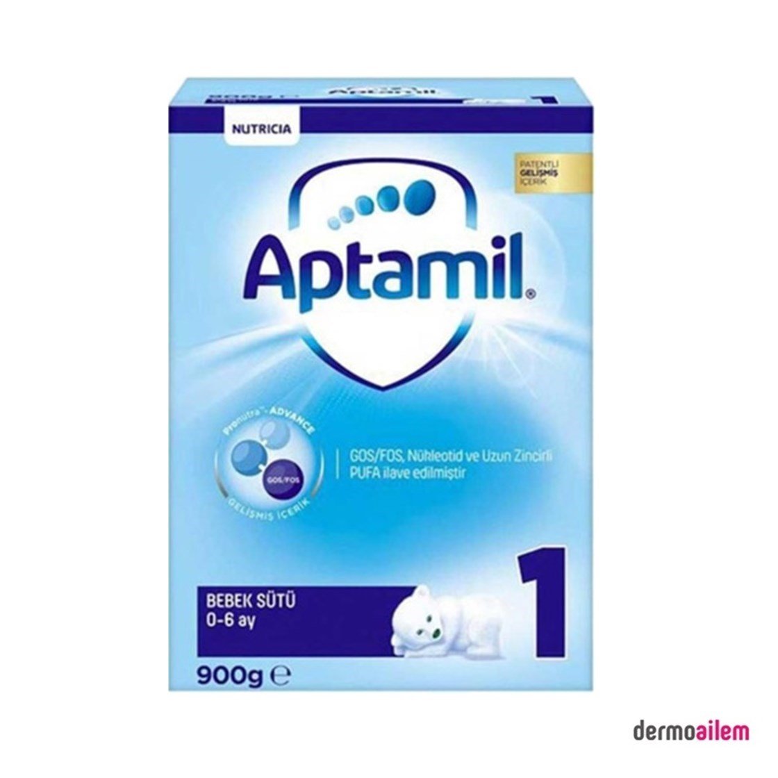 MamalarAptamilAptamil 1 Bebek Sütü 900 gr 0-6 Ay