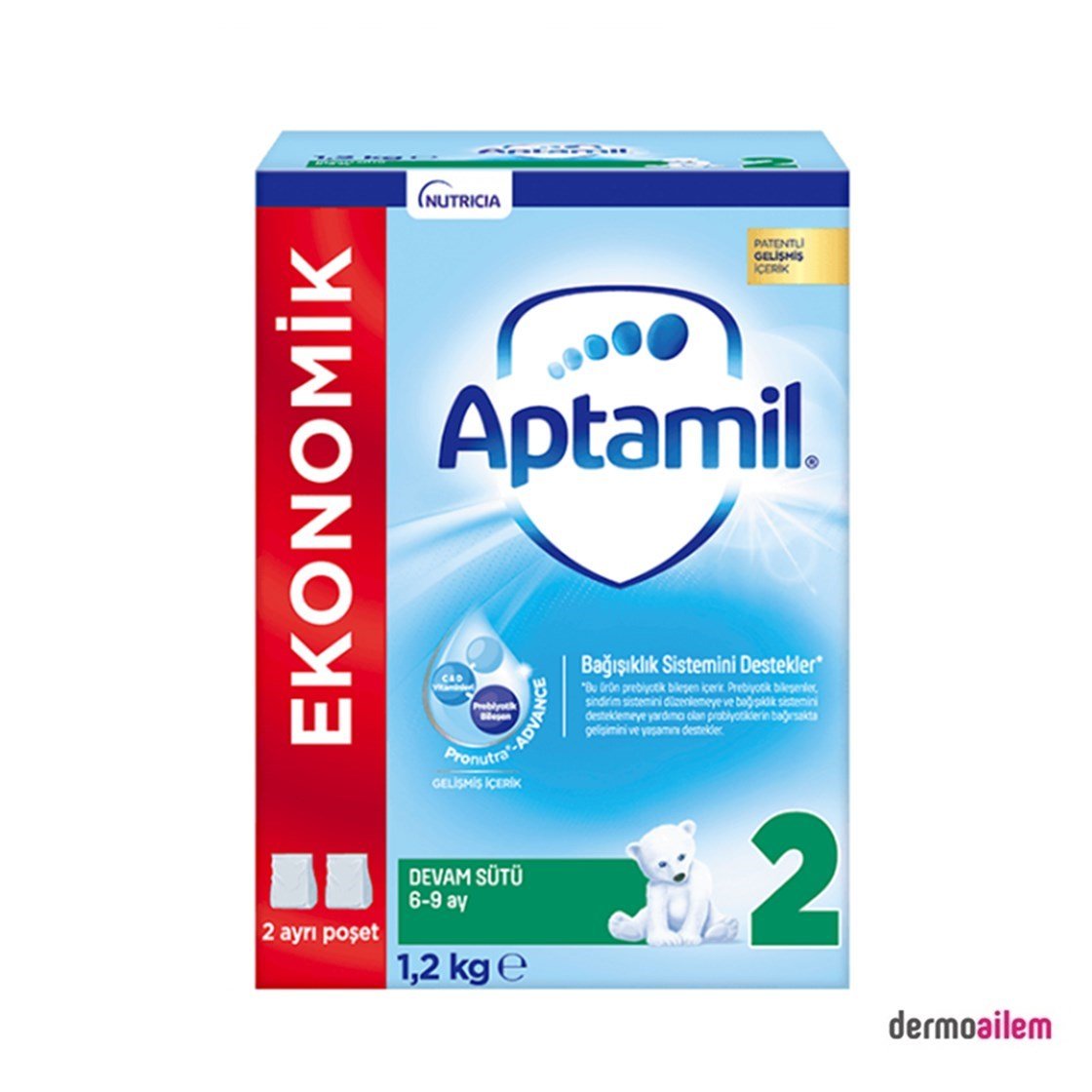 MamalarAptamilAptamil 2 Devam Sütü 1200 gr