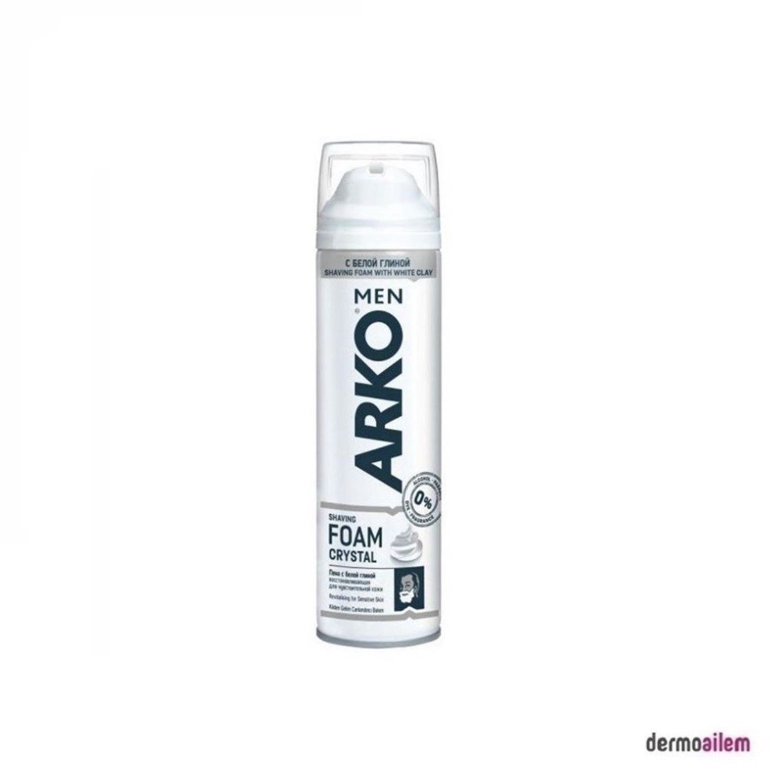 Tıraş KöpükleriArkoArko Men Crystal 200 ml Tıraş Köpüğü