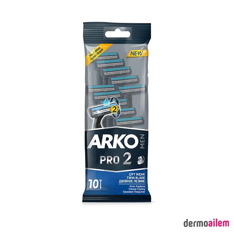 Tıraş BıçaklarıArkoArko Men T2 Pro 10'lu Tıraş Bıçağı