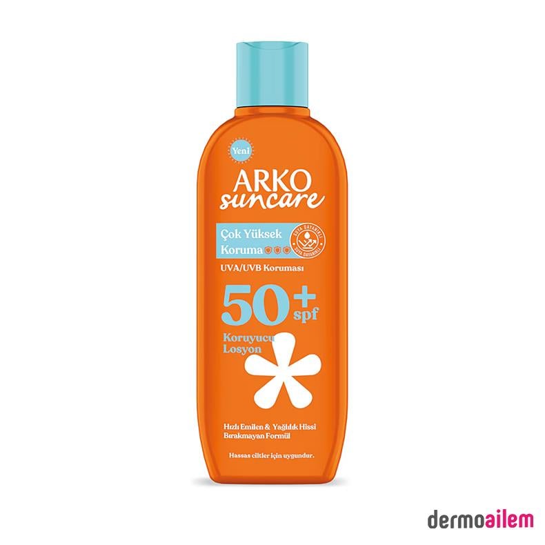 Spf 20 & 50 ArasıArkoArko Suncare Güneş Koruyucu Losyon Spf 50+ 200 ml