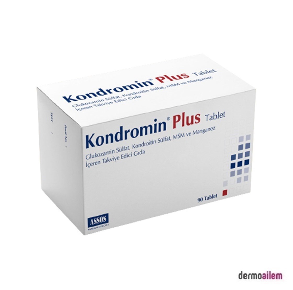 Takviye Edici GıdalarAssosAssos Kondromin Plus 90 Tablet