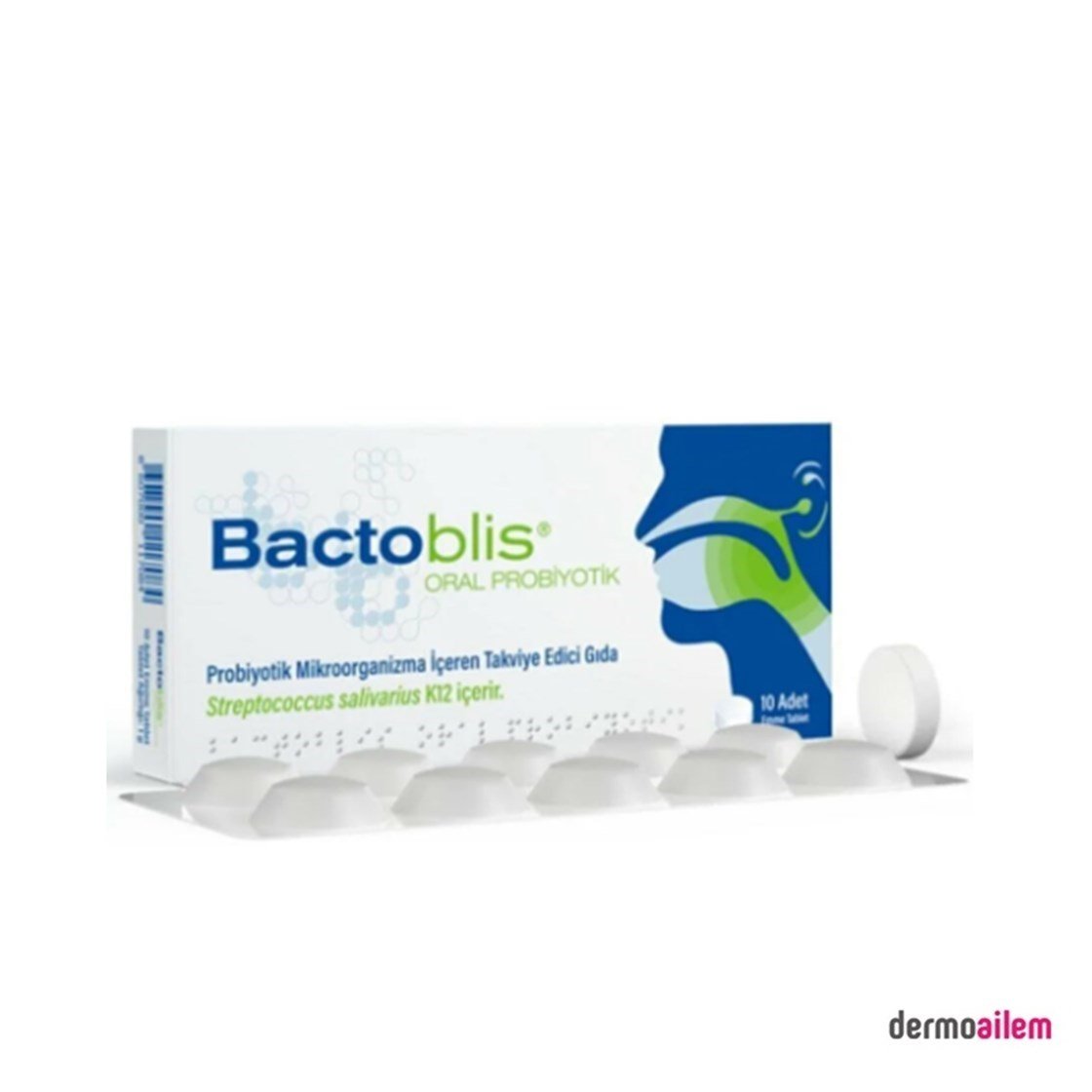 ProbiyotiklerENA FARMABactoblis Probiyotik 10 Tablet