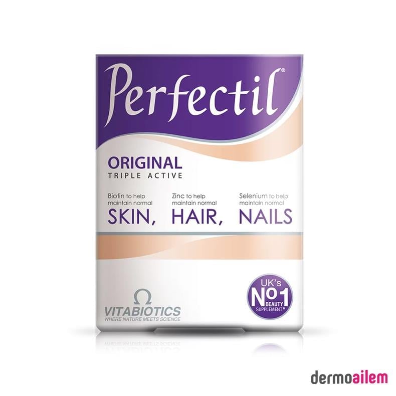 Vitabiotics Perfectil Cilt, Saç Ve Tırnak İçin 30 Tablet