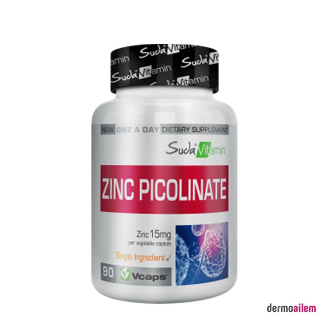 Takviye Edici GıdalarSuda VitaminBıgjoy Suda Vitamin Zinc Picolinate 90 Kapsül