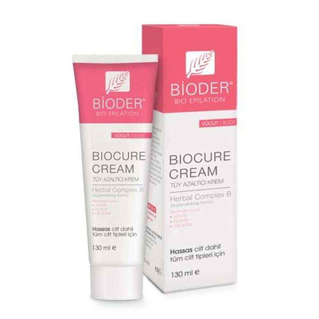 Tüy GidericilerBioderBioder Biocure Vücut İçin Tüy Azaltıcı Krem 130 ml