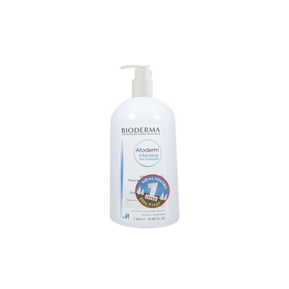 Cilt Temizleme ÜrünleriBiodermaBioderma Atoderm İntensive Gel Moussant Foaming Gel 1000 ml