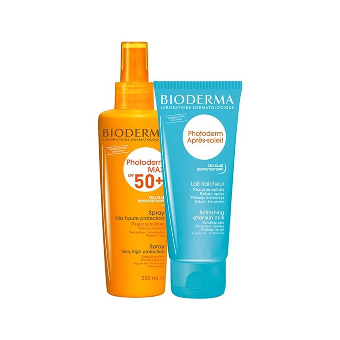Spf 20 & 50 ArasıBiodermaBioderma Photoderm Max Spray Spf 50 200 ml | Photoderm After Sun Milk 100 ml Hediye