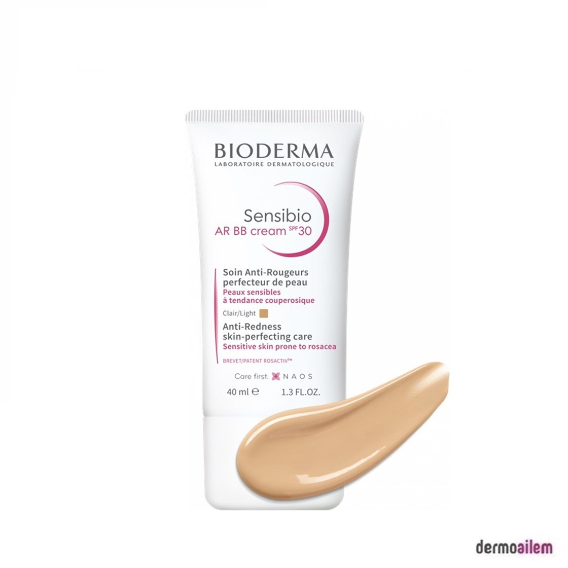 Kızarık Hassas CiltlerBiodermaBioderma Sensibio AR BB Cream 40ml